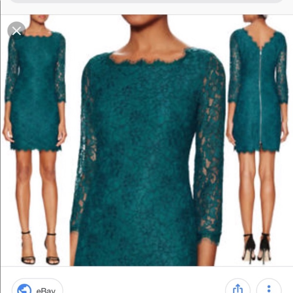 DVF Diane von Furstenberg Zarita lace dress size 2